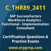 Access our free C_THR89_2411 dumps and SAP SuccessFactors Workforce Analytics - Functional dumps, along with C_THR89_2411 PDF downloads and SAP SuccessFactors Workforce Analytics - Functional PDF downloads, to prepare effectively for your C_THR89_2411 Certification Exam.