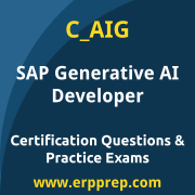SAP C_AIG Mock Test and SAP Generative AI Developer Simulation