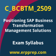 Access the C_BCBTM_2509 Syllabus, C_BCBTM_2509 PDF Download, C_BCBTM_2509 Dumps, SAP Positioning SAP Business Transformation Management Solutions PDF Download, and benefit from SAP free certification voucher and certification discount code.