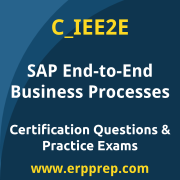SAP C_IEE2E Mock Test and SAP End-to-End Business Processes Simulation