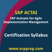 E_ACTAI_2403 Syllabus, E_ACTAI_2403 PDF Download, SAP E_ACTAI_2403 Dumps, SAP Activate for Agile Implementation Management PDF Download, SAP Activate for Agile Implementation Management Certification