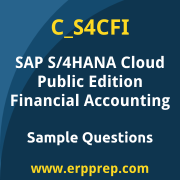 SAP C_S4CFI sample questions and scenario-based exam practice for the SAP Certified - Implementation Consultant - SAP S/4HANA Cloud Public Edition, Financial Accounting certification