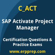 SAP C_ACT Mock Test and SAP Activate Project Manager Simulation