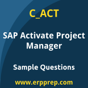 SAP C_ACT sample questions and scenario-based exam practice for the SAP Certified - Project Manager - SAP Activate certification