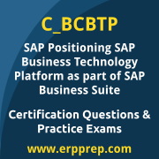 SAP C_BCBTP Mock Test and SAP Positioning SAP Business Technology Platform as part of SAP Business Suite Simulation