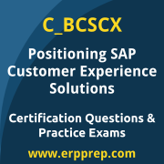 SAP C_BCSCX Mock Test and Positioning SAP Customer Experience Solutions Simulation