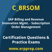 SAP C_BRSOM Mock Test and SAP Billing and Revenue Innovation Mgmt. - Subscription Order Management Simulation