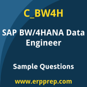 SAP C_BW4H sample questions and scenario-based exam practice for the SAP Certified - Data Engineer - SAP BW/4HANA certification