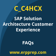 SAP C_C4HCX exam frequently asked questions for the SAP Certified - Solution Architect - SAP Customer Experience certification