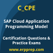 SAP C_CPE Mock Test and SAP Cloud Application Programming Model Simulation