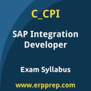 SAP C_CPI certification syllabus and learning journey for the SAP Certified - Integration Developer exam