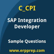 SAP C_CPI sample questions and scenario-based exam practice for the SAP Certified - Integration Developer certification