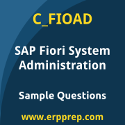 SAP C_FIOAD sample questions and scenario-based exam practice for the SAP Certified - SAP Fiori System Administration certification