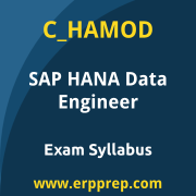 SAP C_HAMOD certification syllabus and learning journey for the SAP Certified - Data Engineer - SAP HANA exam