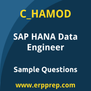 SAP C_HAMOD sample questions and scenario-based exam practice for the SAP Certified - Data Engineer - SAP HANA certification