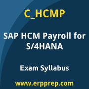 SAP C_HCMP certification syllabus and learning journey for the SAP Certified - SAP HCM Payroll for SAP S/4HANA exam