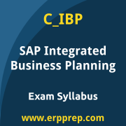 SAP C_IBP certification syllabus and learning journey for the SAP Certified - SAP Integrated Business Planning exam