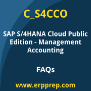 SAP C_S4CCO exam frequently asked questions for the SAP Certified - Implementation Consultant - SAP S/4HANA Cloud Public Edition, Management Accounting certification