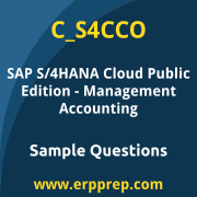 SAP C_S4CCO sample questions and scenario-based exam practice for the SAP Certified - Implementation Consultant - SAP S/4HANA Cloud Public Edition, Management Accounting certification