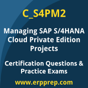 SAP C_S4PM2 Mock Test and SAP Managing SAP S/4HANA Cloud Private Edition Projects Simulation