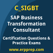 SAP C_SIGBT Mock Test and SAP Business Transformation Consultant Simulation