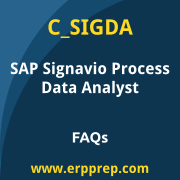 SAP C_SIGDA exam frequently asked questions for the SAP Certified - Process Data Analyst - SAP Signavio certification
