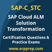 SAP C_STC Mock Test and SAP Cloud ALM Solution Transformation Simulation