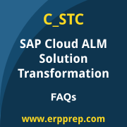 SAP C_STC exam frequently asked questions for the SAP Certified - Solution Transformation Consultant with SAP Cloud ALM certification