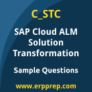 SAP C_STC sample questions and scenario-based exam practice for the SAP Certified - Solution Transformation Consultant with SAP Cloud ALM certification