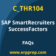 SAP C_THR104 exam frequently asked questions for the SAP Certified - SmartRecruiters for SAP SuccessFactors certification
