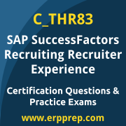 SAP C_THR83 Mock Test and SAP SuccessFactors Recruiting Recruiter Experience Simulation