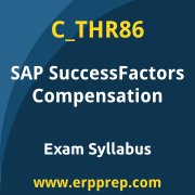 SAP C_THR86 certification syllabus and learning journey for the SAP Certified - SAP SuccessFactors Compensation exam
