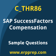 SAP C_THR86 sample questions and scenario-based exam practice for the SAP Certified - SAP SuccessFactors Compensation certification