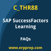 SAP C_THR88 exam frequently asked questions for the SAP Certified - SAP SuccessFactors Learning certification