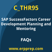 SAP C_THR95 exam frequently asked questions for the SAP Certified - SAP SuccessFactors Career Development Planning and Mentoring certification