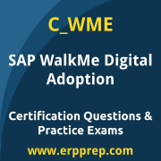 SAP C_WME Mock Test and SAP WalkMe Digital Adoption Simulation