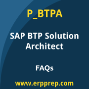 SAP P_BTPA exam frequently asked questions for the SAP Certified - Solution Architect - SAP BTP certification