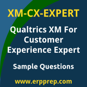 Get XM-CX-EXPERT Dumps Free, and SAP Qualtrics CustomerXM Expert PDF Download for your Qualtrics XM For Customer Experience Expert Certification. Access XM-CX-EXPERT Free PDF Download to enhance your exam preparation.