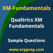 Get XM-Fundamentals Dumps Free, and SAP Qualtrics XM Fundamentals PDF Download for your Qualtrics XM Fundamentals Certification. Access XM-Fundamentals Free PDF Download to enhance your exam preparation.